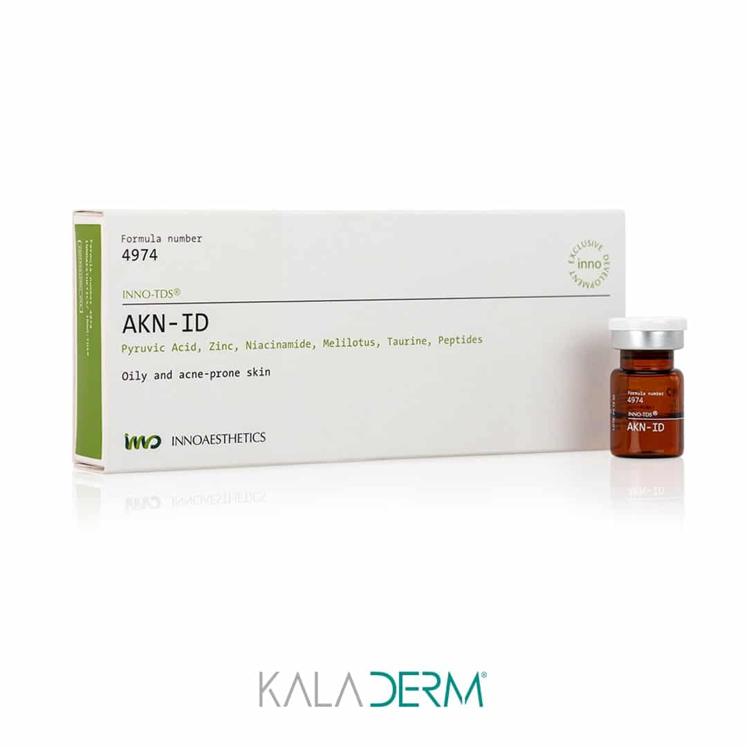 کوکتل مزوتراپی آکنه و پوست های چرب اینواستتیک مدل AKN-ID
